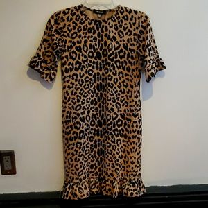 Women's leopard dress
